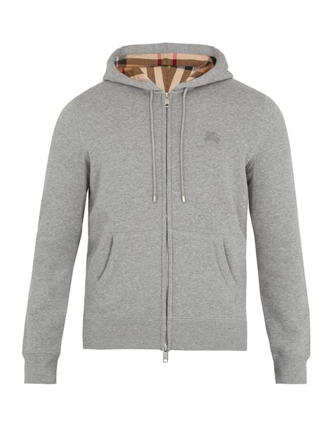 burberry jacket zipper|Burberry zip up hoodie grey.